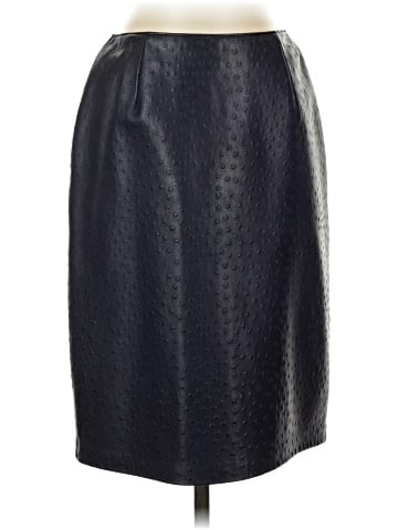 DANIER Faux Leather Skirt (view 1)