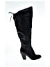 Assorted Brands 100% Leather Black Boots Size 10 - photo 1