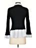 Trend Color Block Black 3/4 Sleeve Blouse Size 2 - photo 2