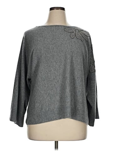 Lafayette 148 New York Cashmere Pullover Sweater (view 1)