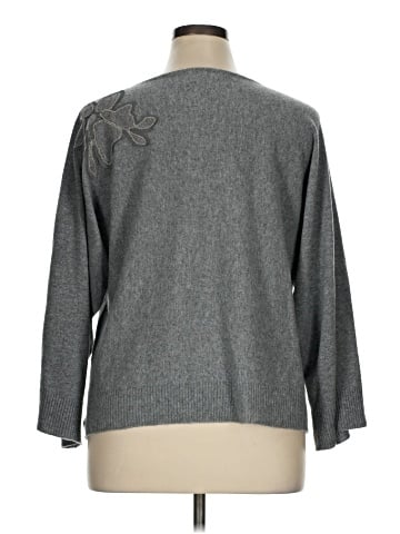 Lafayette 148 New York Cashmere Pullover Sweater (view 2)