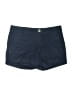 Lilly Pulitzer 100% Cotton Chevron-herringbone Blue Shorts Size 4 - photo 1