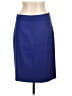 BOSS by HUGO BOSS Blue Purple Wool Skirt Size 10 - photo 1