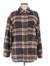 American Eagle Outfitters Plaid Brown Coat Size M - photo 1