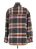 American Eagle Outfitters Plaid Brown Coat Size M - photo 2