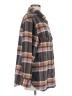 American Eagle Outfitters Plaid Brown Coat Size M - photo 4