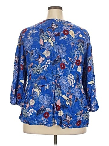 Westbound 3/4 Sleeve Blouse (view 2)