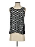 Apt. 9 100% Rayon Black Sleeveless Blouse Size XS - photo 1