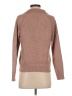 Tahari Solid Pink Brown Cardigan Size XS - photo 2