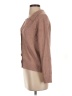 Tahari Solid Pink Brown Cardigan Size XS - photo 5