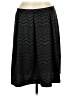 Studio 253 Chevron-herringbone Black Casual Skirt Size L - photo 1