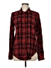 Kavu Plaid Red Long Sleeve Button-Down Shirt Size M - photo 1