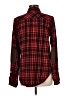 Kavu Plaid Red Long Sleeve Button-Down Shirt Size M - photo 2