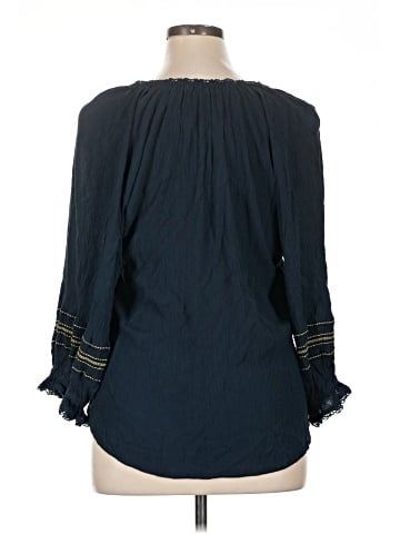 Democracy 3/4 Sleeve Blouse (view 2)
