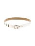 Talbots Ivory White Belt Size M - photo 1