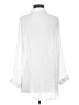 Unbranded White 3/4 Sleeve Button-Down Shirt Size 2 - photo 2