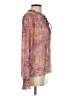 Halogen Pink Long Sleeve Blouse Size S - photo 4