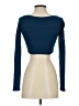 Out From Under Blue Long Sleeve Top Size S - photo 2