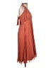 Ali & Jay 100% Polyester Orange Cocktail Dress Size L - photo 4