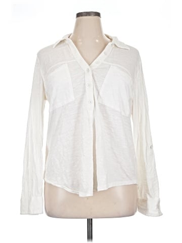 Pilcro by Anthropologie Long Sleeve Blouse (view 1)