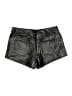 Commando Metallic Black Silver Shorts Size M - photo 2