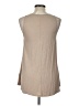 Apt. 9 100% Rayon Tan Sleeveless Blouse Size L - photo 2