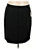 Alfani Solid Black Casual Skirt Size 20 - photo 1