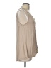 Apt. 9 100% Rayon Tan Sleeveless Blouse Size L - photo 4