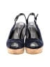 Stuart Weitzman Blue Wedges Size 5 - photo 2