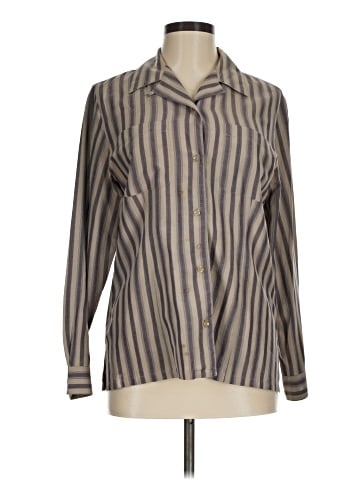 Lizsport Long Sleeve Silk Top (view 1)