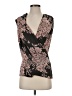 CAbi 100% Polyester Pink Sleeveless Blouse Size S - photo 1