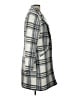 Rachel Zoe Plaid Gray Coat Size L - photo 4