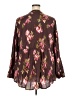 Torrid Floral Brown 3/4 Sleeve Blouse Size 2X Plus (2) - photo 2