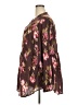 Torrid Floral Brown 3/4 Sleeve Blouse Size 2X Plus (2) - photo 5