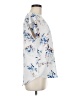 Shein Floral Ivory Short Sleeve T-Shirt Size M - photo 4