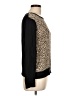 Ann Taylor Factory Animal Print Gold Pullover Sweater Size L - photo 4