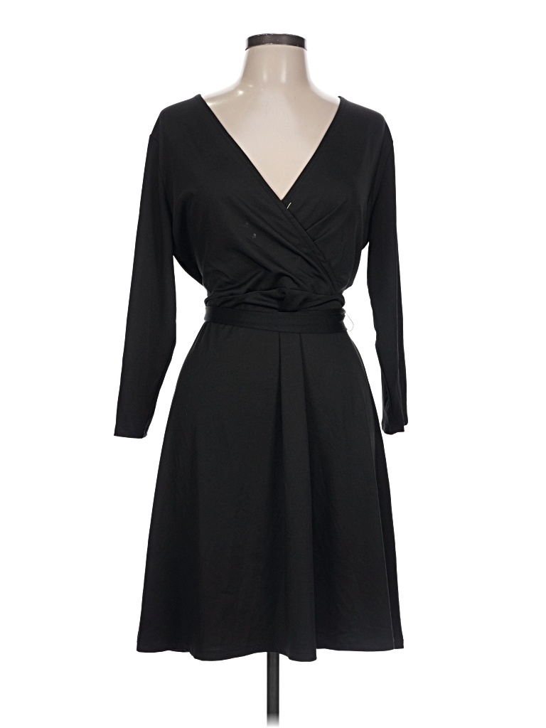 Pre-owned George Cocktail Dress In Black