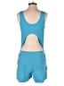 Lululemon Athletica Solid Blue Romper Size 6 - photo 2