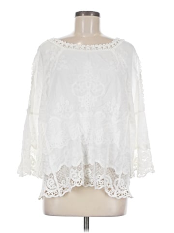 Democracy 3/4 Sleeve Blouse (view 1)