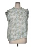 DR2 100% Polyester Green Sleeveless Blouse Size XL - photo 1