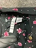 Elle 100% Polyester Floral Black Sleeveless Blouse Size XS - photo 7