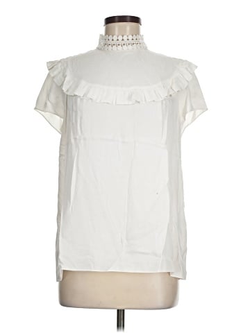 Sandro Short Sleeve Blouse (view 1)