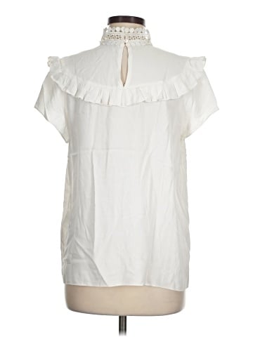 Sandro Short Sleeve Blouse (view 2)