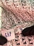 Gap Ivory Gray Poncho One size - photo 7