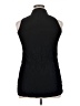 rue21 100% Rayon Black Sleeveless Button-Down Shirt Size XL - photo 2
