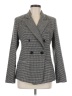 Ookie & LaLa 100% Polyester Houndstooth Gray Blazer Size M - photo 1