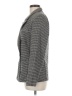 Ookie & LaLa 100% Polyester Houndstooth Gray Blazer Size M - photo 5