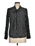Talbots Polka Dots Black Long Sleeve Blouse Size M - photo 1
