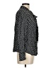 Talbots Polka Dots Black Long Sleeve Blouse Size M - photo 4