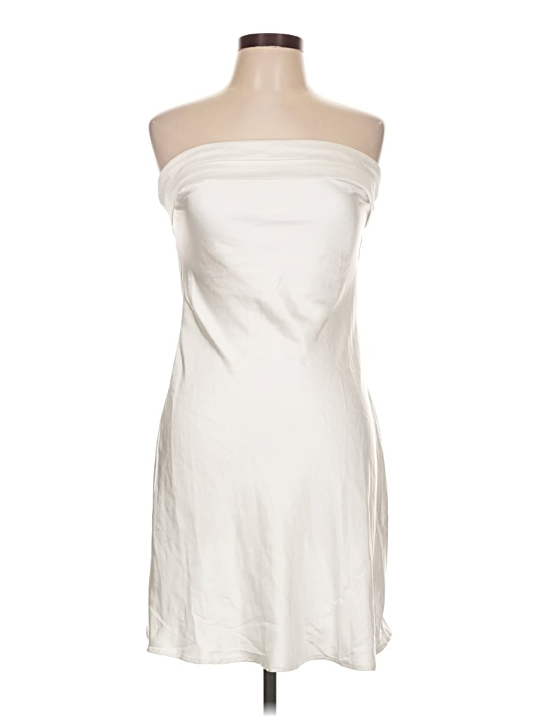 Pre-owned Assorted Brands Cocktail Dress In Ivory